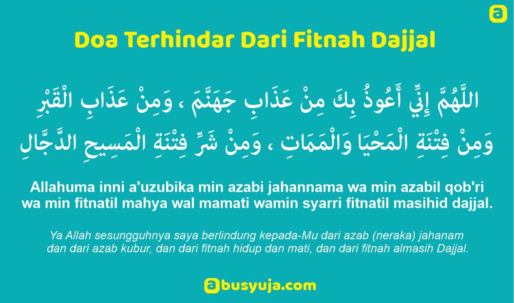 Doa Terhindar dari Fitnah Dajjal